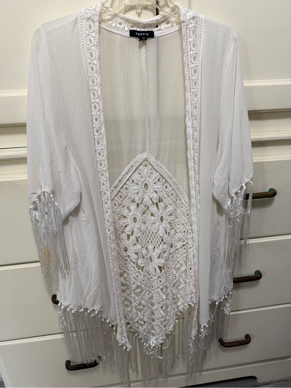Torrid white kimono